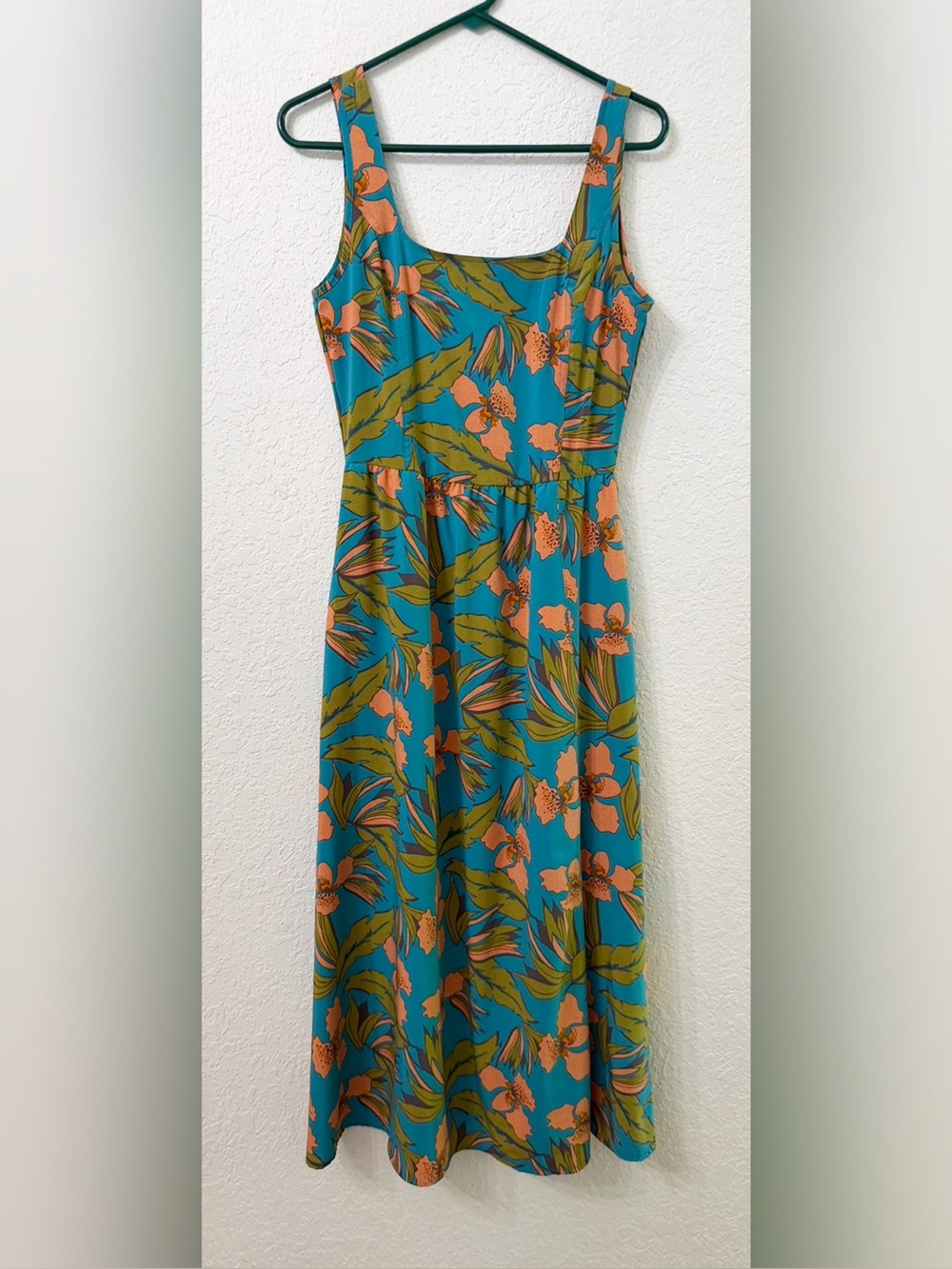 Toad&Co Sun-kissed Tropical Midi Dress Size Small